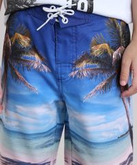 Bermuda-Estampada-de-Praia-Azul-8719382-Azul_4