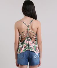Regata-Estampada-de-Folhagem-Rosa-Claro-8694828-Rosa_Claro_2