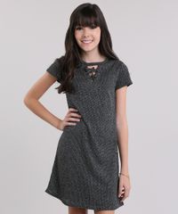 Vestido-com-Lurex-e-Lace-Up-Preto-8872831-Preto_1