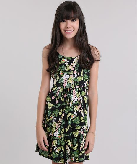 Vestido-Estampado-Floral-Preto-8694391-Preto_1