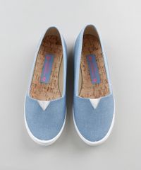 Slipper-Jeans-Molekinha-com-Bordado--Summer--Azul-Medio-8944681-Azul_Medio_4