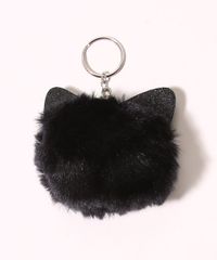 Chaveiro-de-Pelucia-de-Gatinho-com-Glitter-Preto-9973584-Preto_1