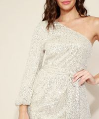 Vestido-Feminino-em-Paete-Curto-Um-Ombro-So-com-Ombreira-e-Faixa-Prateado-9972616-Prateado_6