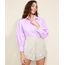Camisa-Feminina-Oversized-Manga-Longa-Bufante-com-Botoes-Lilas-9974043-Lilas_1