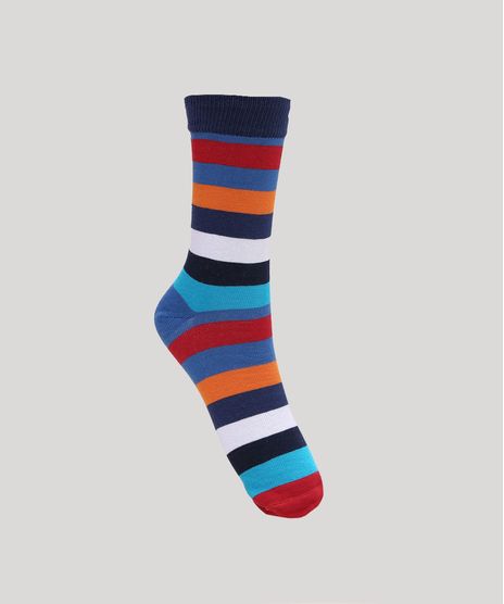 Meia-Masculina-Listrada-Cano-Alto-Multicor-9970165-Multicor_1