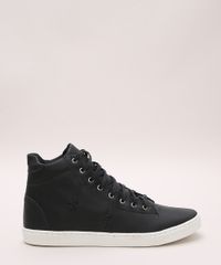Tenis-Masculino-Madero-Cano-Curto-com-Recorte-em-Couro-Preto-9970701-Preto_2