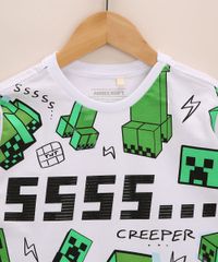Camiseta-Infantil-Minecraft-Emborrachada-Manga-Curta-Branca-9967042-Branco_2