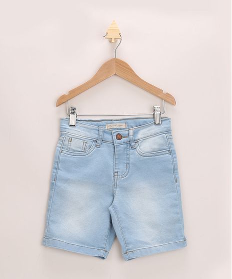 Bermuda-Jeans-Infantil-Ciclista-com-Bolsos-Azul-Claro-9955040-Azul_Claro_1