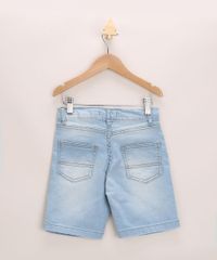 Bermuda-Jeans-Infantil-Ciclista-com-Bolsos-Azul-Claro-9955040-Azul_Claro_2