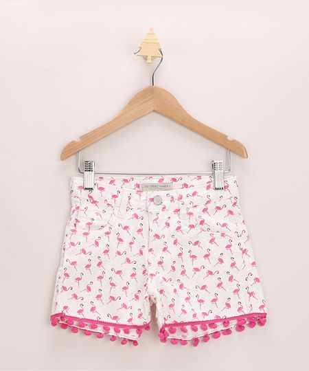 Short-Infantil-de-Sarja-Estampado-de-Flamingos-com-Bolsos-e-Pompom-Off-White-9965927-Off_White_1 Short-Infantil-de-Sarja-Estampado-de-Flamingos-com-Bolsos-e-Pompom-Off-White-9965927-Off_White_1