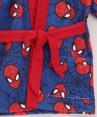 Roupao-Infantil-Homem-Aranha-Manga-Curta-Azul-9967771-Azul_3