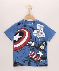 Camiseta-Infantil-Capitao-America-Jeans-Manga-Curta-Azul-Medio-9967961-Azul_Medio_1