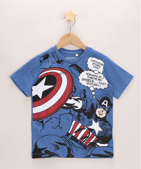 Camiseta-Infantil-Capitao-America-Jeans-Manga-Curta-Azul-Medio-9967961-Azul_Medio_1