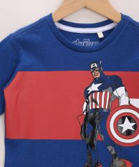 Camiseta-Infantil-Capitao-America-Emborrachado-Manga-Curta-Azul-Royal-9970816-Azul_Royal_4