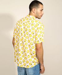 Camisa-Masculina-Tradicional-Lisa-Simpson-Estampada-Manga-Curta-Rosa-Claro-9963170-Rosa_Claro_2