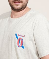 Camiseta-Masculina-Plus-Size-Original-com-Bolso-Manga-Curta-Gola-Careca-Off-White-9972064-Off_White_2