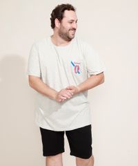 Camiseta-Masculina-Plus-Size-Original-com-Bolso-Manga-Curta-Gola-Careca-Off-White-9972064-Off_White_3