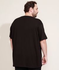 Camiseta-Masculina-Plus-Size-Ursinhos-Carinhosos-Manga-Curta-Gola-Careca-Preta-9974320-Preto_4