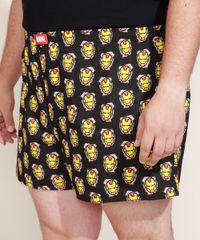Samba-Cancao-Masculina-Plus-Size-Homem-de-Ferro-Estampada-Preta-9964659-Preto_3