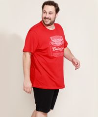 Camiseta-Masculina-Plus-Size-Budweiser-Manga-Curta-Gola-Careca-Vermelha-9972063-Vermelho_5