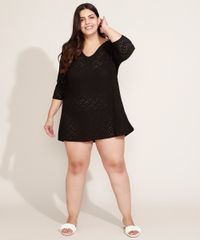 Saida-de-Praia-em-Laise-Plus-Size-Manga-3-4-Preta-9960037-Preto_3 Saida-de-Praia-em-Laise-Plus-Size-Manga-3-4-Preta-9960037-Preto_3
