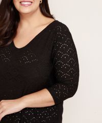 Saida-de-Praia-em-Laise-Plus-Size-Manga-3-4-Preta-9960037-Preto_6 Saida-de-Praia-em-Laise-Plus-Size-Manga-3-4-Preta-9960037-Preto_6