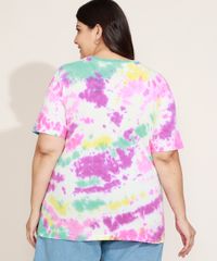 Blusa-Feminina-Plus-Size-Bob-Esponja-e-Patrick-Estampada-Tie-Dye-Manga-Curta-Decote-Redondo-Multicor-9971412-Multicor_4