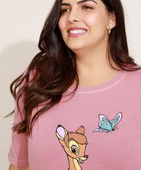 Blusa-Feminina-Plus-Size-Bambi-Manga-Curta-Decote-Redondo-Rosa-9971414-Rosa_6