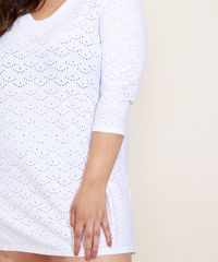 Saida-de-Praia-em-Laise-Plus-Size-Manga-3-4-Branca-9960037-Branco_4 Saida-de-Praia-em-Laise-Plus-Size-Manga-3-4-Branca-9960037-Branco_4