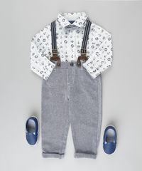 Conjunto-de-Camisa-Estampada-Navy-Off-White---Calca-com-Suspensorio---Gravata-Borboleta-em-Algodao---Sustentavel-Cinza-Claro-8700312-Cinza_Claro_3