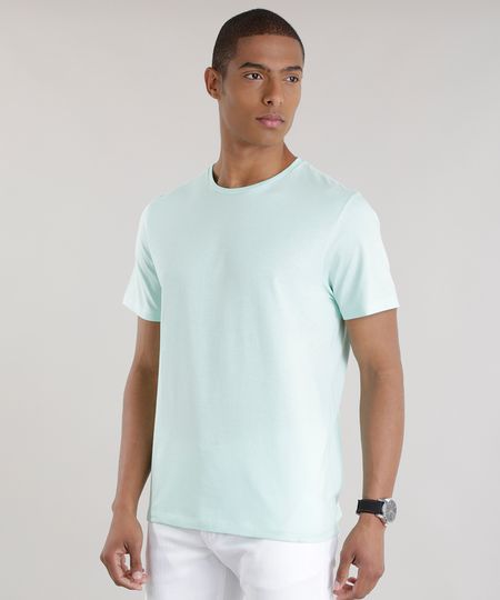 Camiseta-Basica-Verde-Claro-8655551-Verde_Claro_1 Camiseta-Basica-Verde-Claro-8655551-Verde_Claro_1