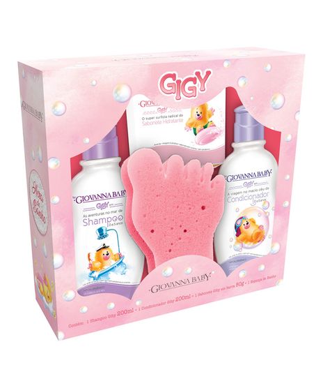 Kit-Presente-Giovanna-Baby-Gigy-Shampoo-200ml---Condicionador-200ml---Sabonete-em-Barra-80g---Esponja-Pezinho-Classic-Unico-9975537-Unico_1