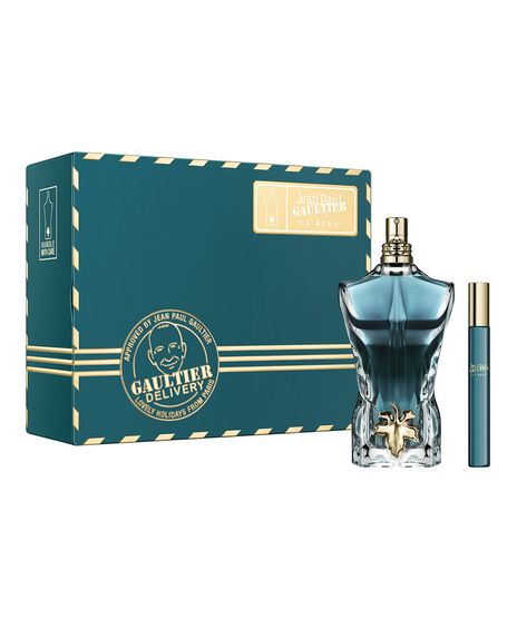 Kit-Jean-Paul-Gaultier-Le-Beau-Eau-De-Toilette-125ml---Perfume-de-Bolso-10ml-Masculino---1-Unidade-Unico-9975565-Unico_1