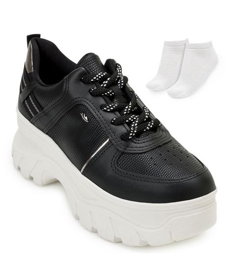 tênis chunky laminado dakota