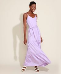 Vestido-Feminino-Mindset-Longo-com-Recortes-e-Faixa-para-Amarrar-Alca-Fina-Lilas-9975455-Lilas_1