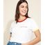 T-Shirt-Feminina-Mindset-com-Bordado-e-Acabamentos-Coloridos-Manga-Curta-Decote-Redondo-Branca-9977026-Branco_1