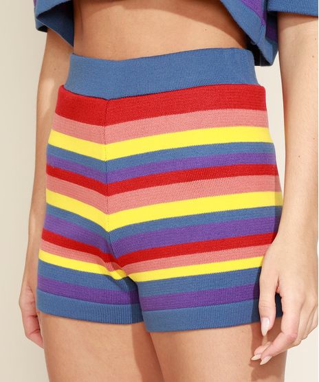 Short-de-Trico-Feminino-Mindset-Cintura-Super-Alta-Listrado-Azul-Marinho-9977015-Azul_Marinho_1