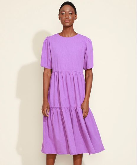 Vestido-Feminino-Mindset-Midi-com-Recortes-Manga-Curta-Roxo-1-9958198-Roxo_1_1