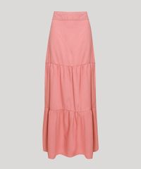 Saia-Feminina-Mindset-Longa-com-Recortes-Coral-9974830-Coral_6