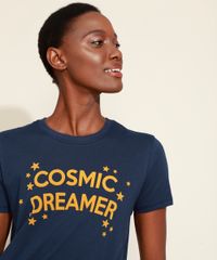 T-Shirt-Feminina-Mindset--Cosmic-Dreamer--Flocada-Manga-Curta-Decote-Redondo-Azul-Marinho-9975497-Azul_Marinho_5