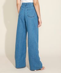Calca-Jeans-Feminina-Mindset-Wide-Reta-Cintura-Super-Alta-com-Barra-a-Fio-Azul-Medio-9974856-Azul_Medio_2
