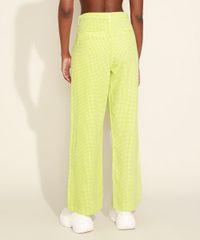 Calca-Feminina-Mindset-Wide-Reta-Cintura-Super-Alta-Alfaiatada-Estampada-Xadrez-Vichy-Verde-9965876-Verde_2