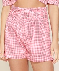 Short-Feminino-Mindset-Clochard-Cintura-Super-Alta-Estampado-Xadrez-Vichy-com-Cinto-Vermelho-9975481-Vermelho_5