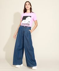 T-Shirt-Feminina-Mindset--Hair-Care--Manga-Curta-Decote-Redondo-Rosa-9974966-Rosa_3