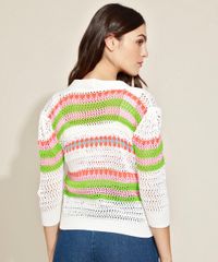 Cardigan-de-Croche-Feminino-Mindset-Listrado-Manga-3-4-Decote-V-Off-White-9975470-Off_White_2