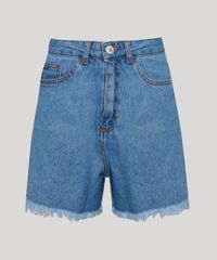 Short-Feminino-Mindset-Cintura-Super-Alta-com-Barra-Desfiada-Azul-Claro-9975480-Azul_Claro_6