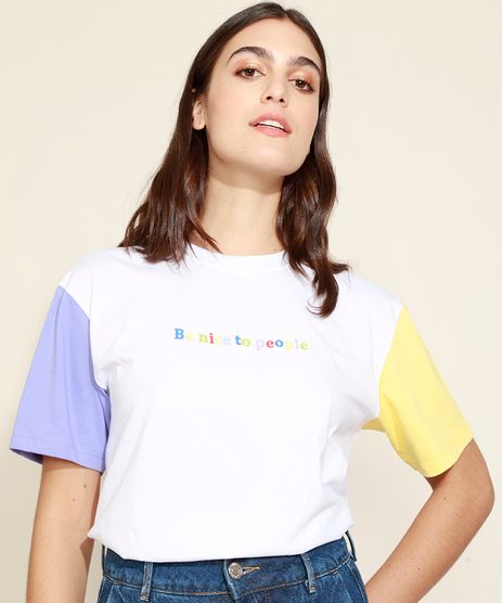 T-Shirt-Feminina-Mindset-com-Bordado-Manga-Curta-Colorida-Decote-Redondo-Branca-9974268-Branco_1