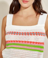 Regata-de-Croche-Feminina-Mindset-com-Listras-Alca-Larga-Decote-Reto-Off-White-9975471-Off_White_4