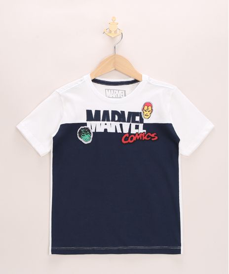 Camiseta-Infantil-Bordado-Marvel-Manga-Curta-Branca-9970622-Branco_1