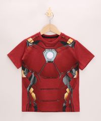 Camiseta-Infantil-Homem-de-Ferro-Emborrachado-Manga-Curta-Vermelha-9965118-Vermelho_1